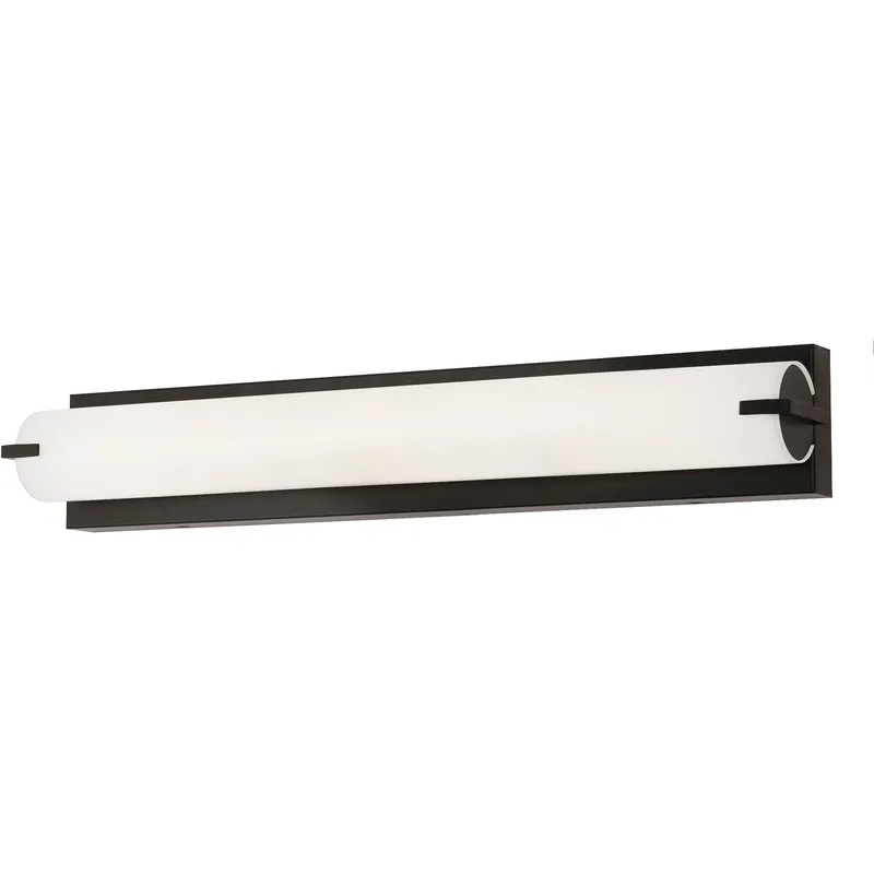 Axel LED 24.75 inch Black Bath Vanity Wall Light
