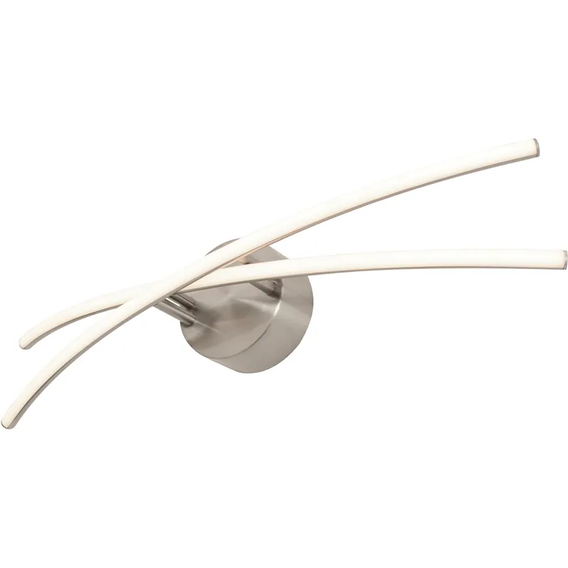 Lock LED 24 inch Satin Nickel Bath Vanity Wall Light