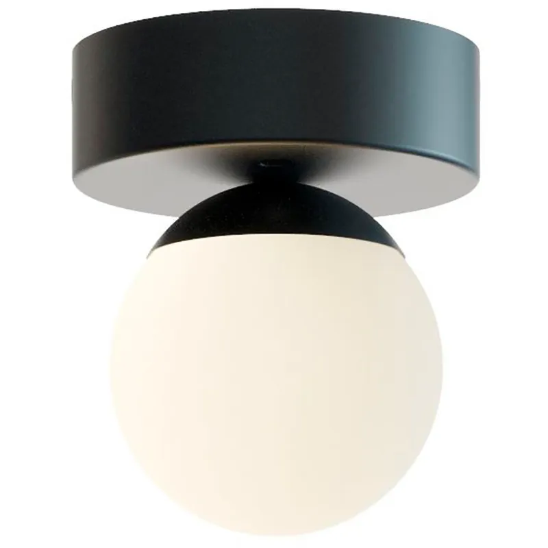Pearl LED 4.33 inch Black Flush Mount Ceiling Light