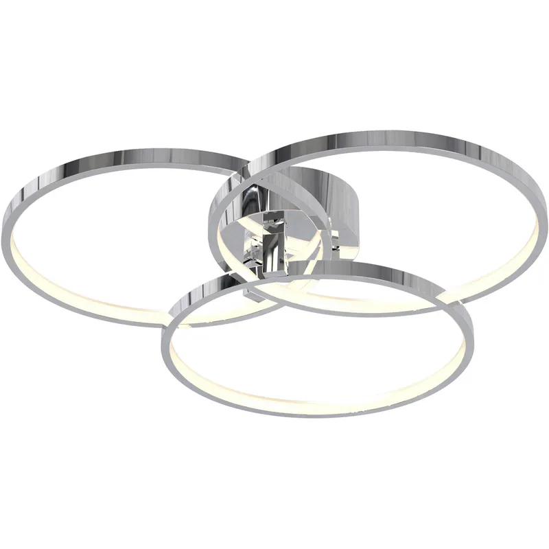 Orion LED 20 inch Polished Chrome Flush Mount Ceiling Light