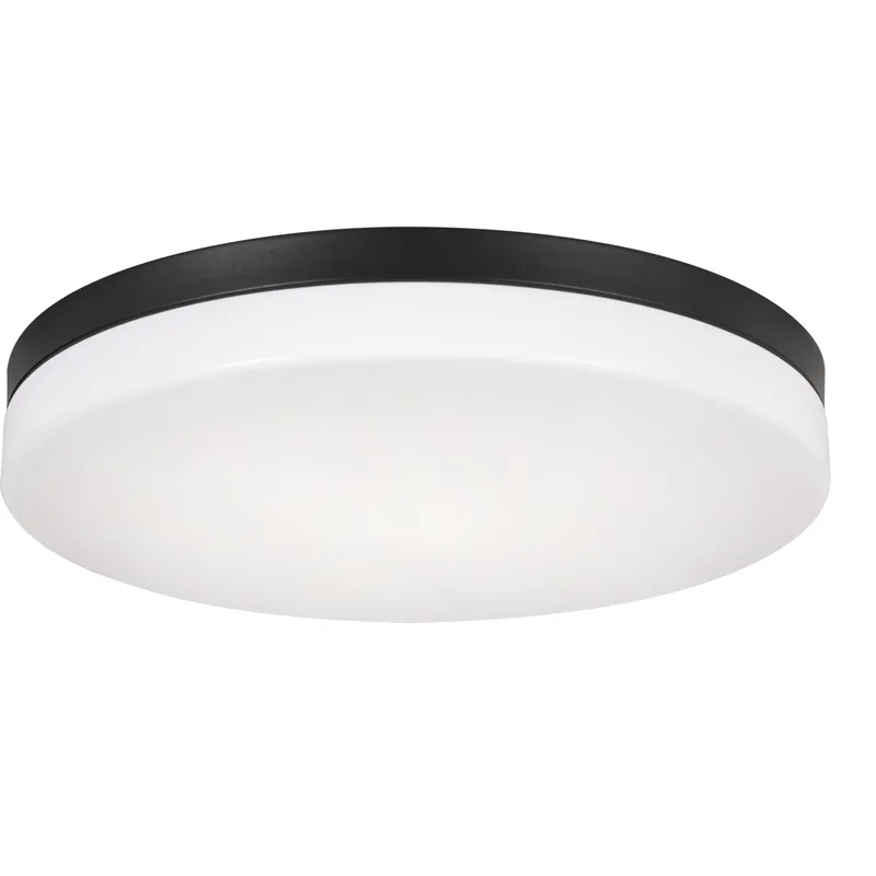 Oscar LED 14 inch Black Flush Mount Ceiling Light