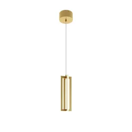 AFX Cass 12" LED Pendant - 3000K - 120V - Gold