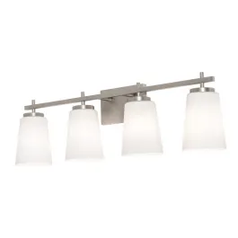 AFX Joanna 4-Light Vanity Light - 120V - Satin Nickel
