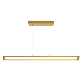 AFX Cass 48" LED Linear Pendant - 3000K - 120V - Gold