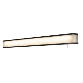 AFX Randolph 50" LED Overbed Light - 3000K - 120V - Rubbed Bronze / Jute