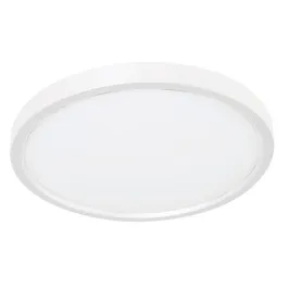 AFX Edge 8" Round LED Flush Mount - CCT Selectable - 120V - White
