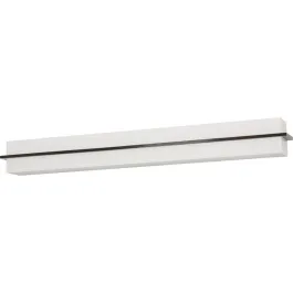 AFX Apex 51" LED Vanity Light - CCT Selectable - 120-277V - Espresso / Linen White