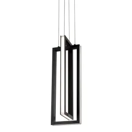 AFX Cole 6" LED Pendant - 3000K - 120V - Black
