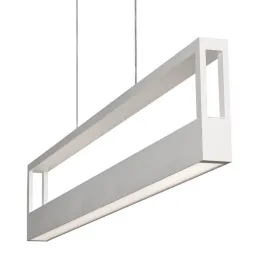 AFX Echo 48" LED Pendant - CCT Selectable - 120-277V - White