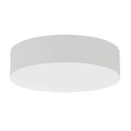 AFX Anton 19" LED Flush Mount - CCT Selectable - 120-277V - Linen White