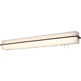 AFX Apex 50" LED Overbed Light - 3000K - 120V - Espresso / Jute