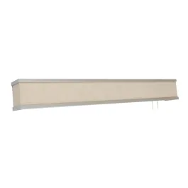 AFX Randolph 38" LED Overbed Light - 3000K - 120V - Satin Nickel / Jute