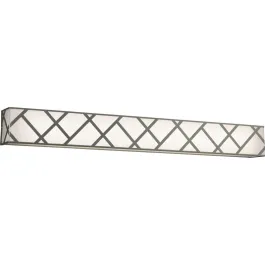 AFX Haven 39" LED Vanity Light - CCT Selectable - 120-277V - Satin Nickel