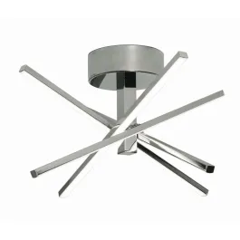 AFX Jaxx 20" LED Semi-Flush Mount - 3000K - 120V - Polished Chrome