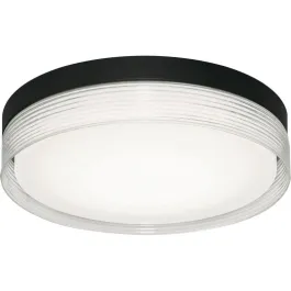 AFX Tribeca 12" LED Flush Mount - CCT Selectable - 120V - Black