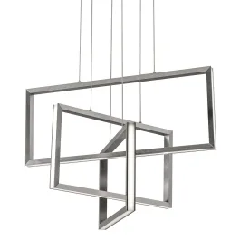 AFX Cole 24" LED Pendant - 3000K - 120V - Satin Nickel