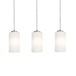 AFX Leo 3-Light Linear Pendant - 120V - Satin Nickel