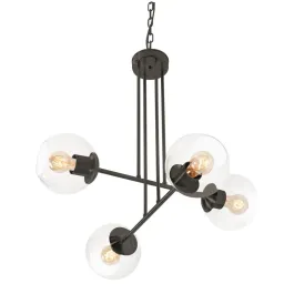 AFX Jamie 25" Pendant - 120V - Black