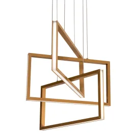 AFX Cole 24" LED Pendant - 3000K - 120V - Gold