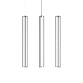 AFX Cass 3-Light Medium Linear Pendant - 3000K - 120V - Satin Nickel