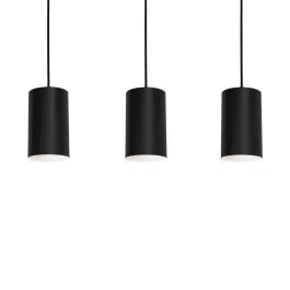 AFX Tyke 3-Light Linear Pendant - 120V - Black