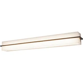 AFX Apex 51" LED Vanity Light - CCT Selectable - 120-277V - Espresso / Jute