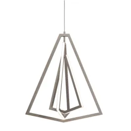AFX Gianna 27" LED Pendant - 3000K - 120V - Satin Nickel