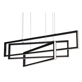AFX Cole 39" LED Pendant - 3000K - 120V - Black