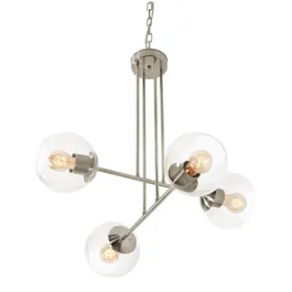 AFX Jamie 25" Pendant - 120V - Satin Nickel