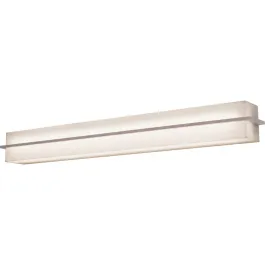 AFX Apex 27" LED Vanity Light - CCT Selectable - 120-277V - Weathered Grey / Linen White