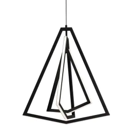 AFX Gianna 27" LED Pendant - 3000K - 120V - Black