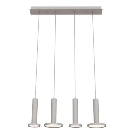 AFX Luna 4-Light LED Linear Pendant - 3000K - 120V - White