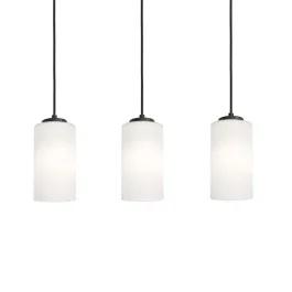 AFX Leo 3-Light Linear Pendant - 120V - Black