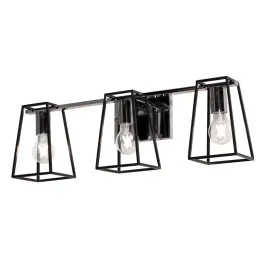 AFX Lynn 3-Light Vanity Light - 120V - Black