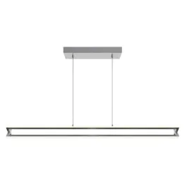 AFX Cass 48" LED Linear Pendant - 3000K - 120V - Satin Nickel
