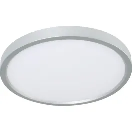 AFX Edge 8" Round LED Flush Mount - CCT Selectable - 120V - Satin Nickel