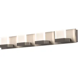 AFX Arlo 4-Light LED Vanity Light - 3500K - 120-277V - Satin Nickel