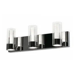 AFX Delphia 3-Light LED Vanity Light - 3000K - 120V - Polished Chrome