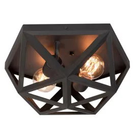 AFX Kai 13" Flush Mount - 120V - Black