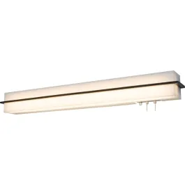 AFX Apex 38" LED Overbed Light - 3000K - 120V - Espresso / Jute