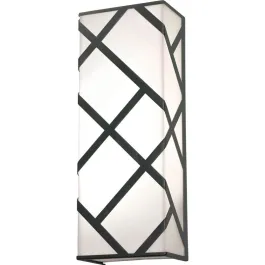 AFX Haven 13" LED Wall Sconce - 17W - CCT Selectable - 120-277V - Black