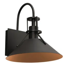 AFX Gus 10" LED Outdoor Wall Sconce - CCT Selectable - 120V - Black