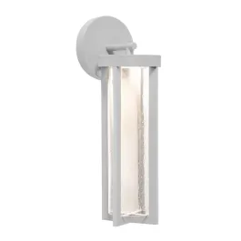 AFX Rivers 18" Outdoor LED Lantern - 3000K - 120V - Textured Grey