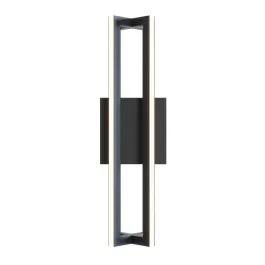 AFX Cass 16" LED Wall Sconce - 3000K - 120V - Black