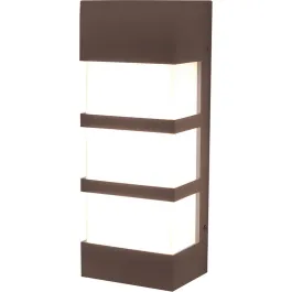 AFX State 12" LED Outdoor Wall Sconce - 3000K - 120-277V - Textured Bronze
