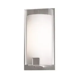 AFX Nolan 13" LED Wall Sconce - CCT Selectable - 120-277V - Satin Nickel