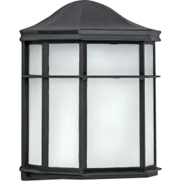 AFX Bristol 10" LED Outdoor Wall Sconce - 5000K - 120V - Black