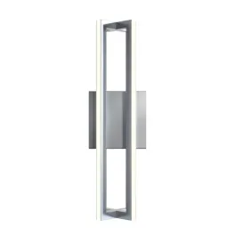 AFX Cass 16" LED Wall Sconce - 3000K - 120V - Satin Nickel