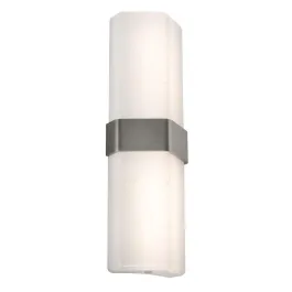 AFX Naples 16" LED Wall Sconce - CCT Selectable - 120V - Satin Nickel