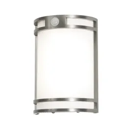 AFX Elston 10" LED Outdoor Wall Sconce - CCT Selectable - 120V - Brushed Aluminum